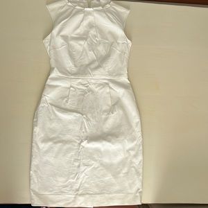 Banana Republic white linen dress